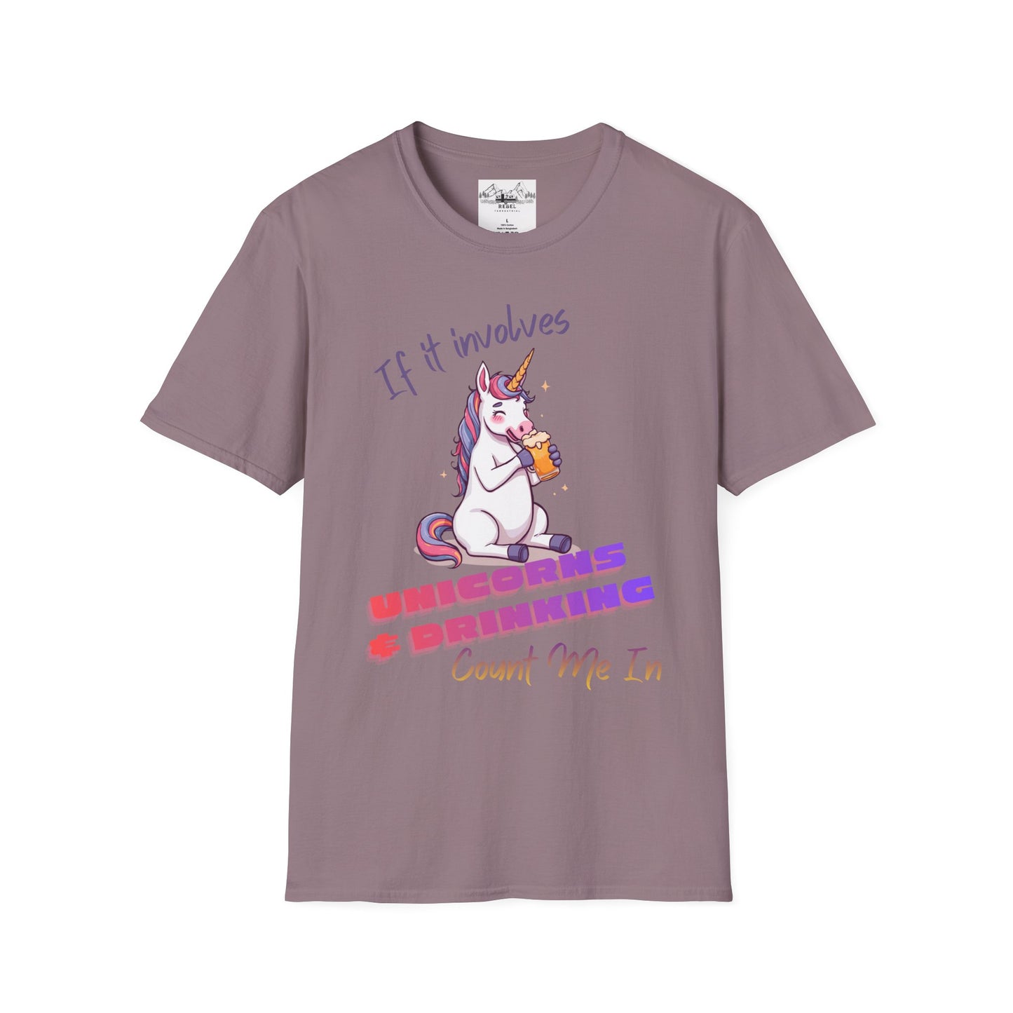 Unicorns & Drinking Graphic Tee