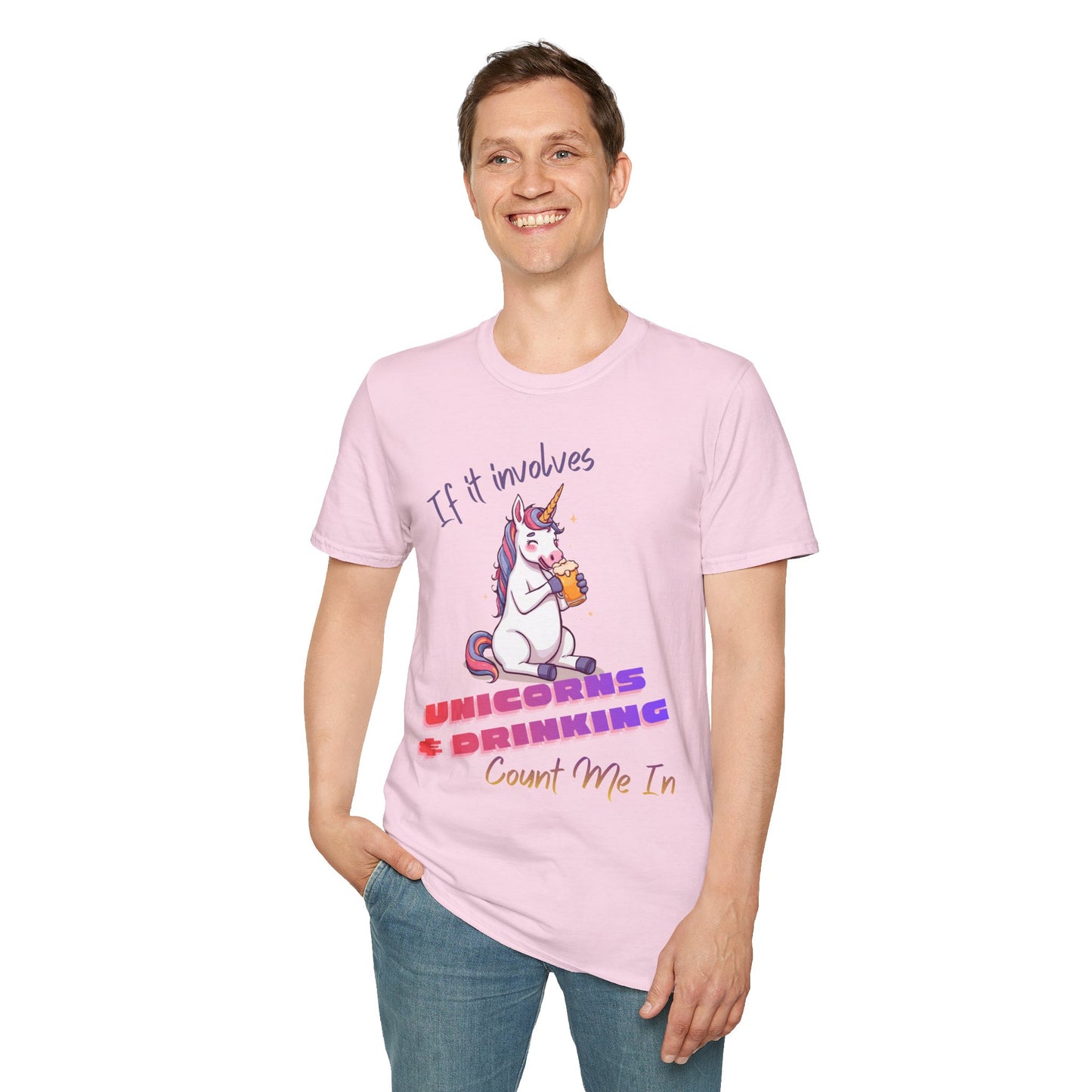 Unicorns & Drinking Graphic Tee