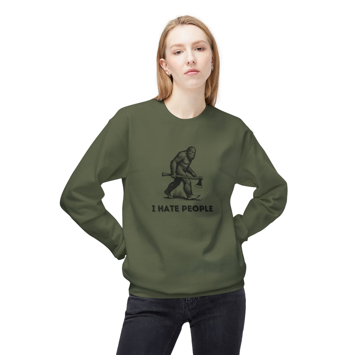 I Hate People – Crewneck Sweatshirt