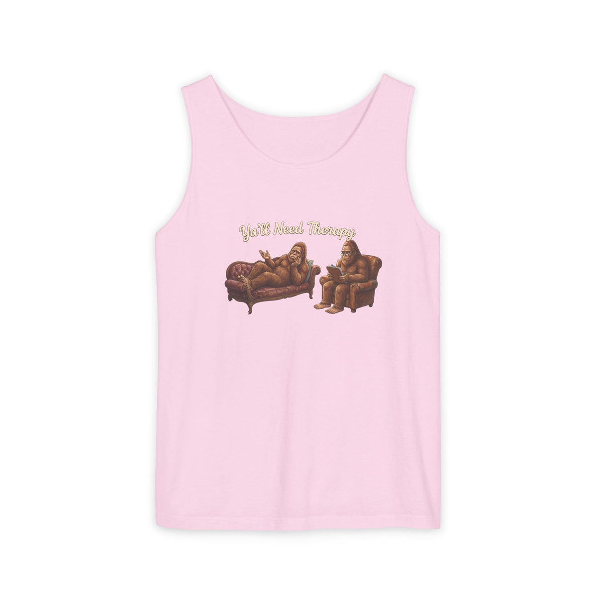 Y’all Need Therapy Bigfoot Tank Top