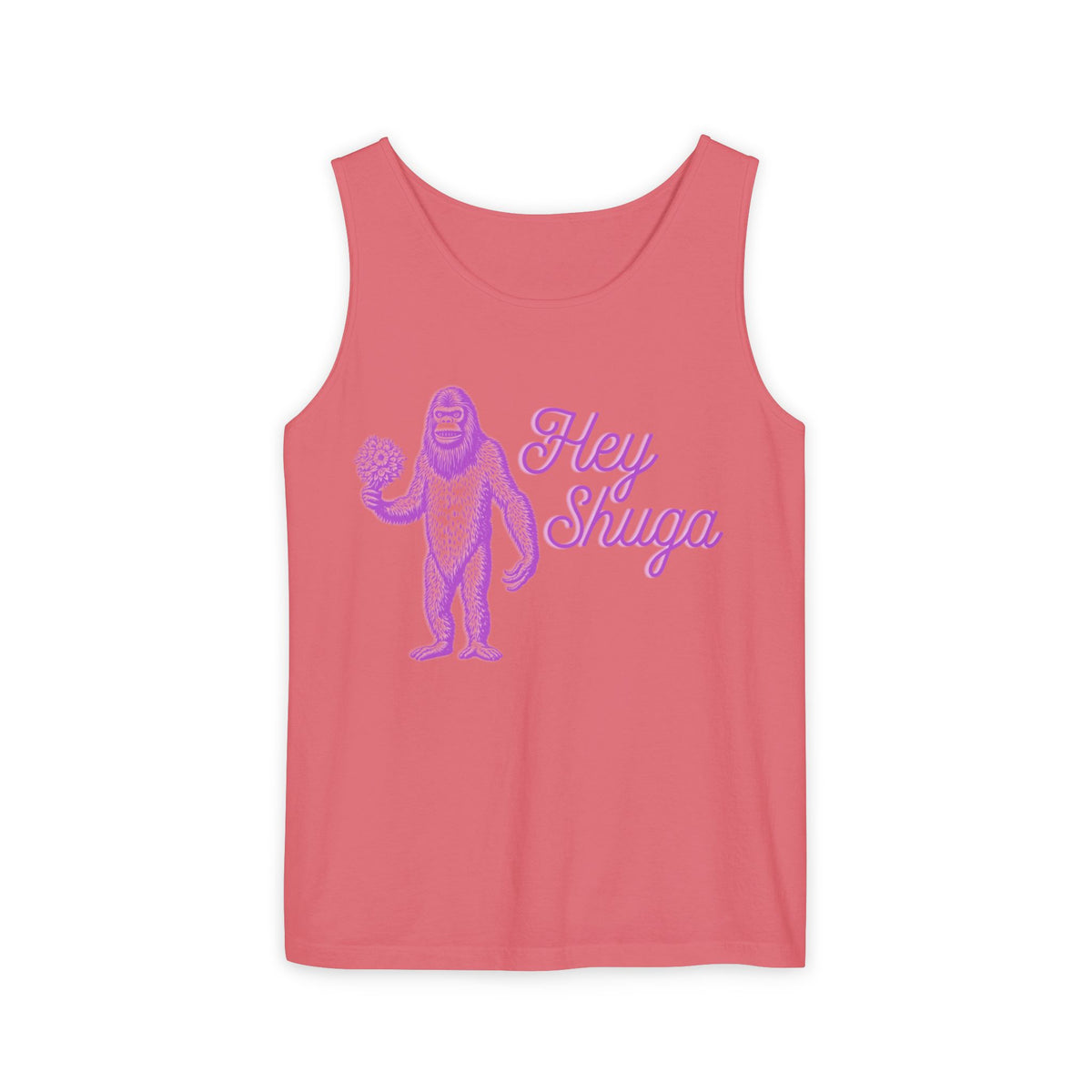 Hey Shuga Bigfoot Unisex Tank Top