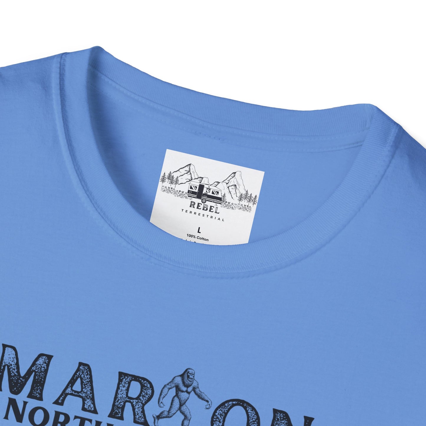 Marion North Carolina Bigfoot T-Shirt – Unisex Softstyle Tee