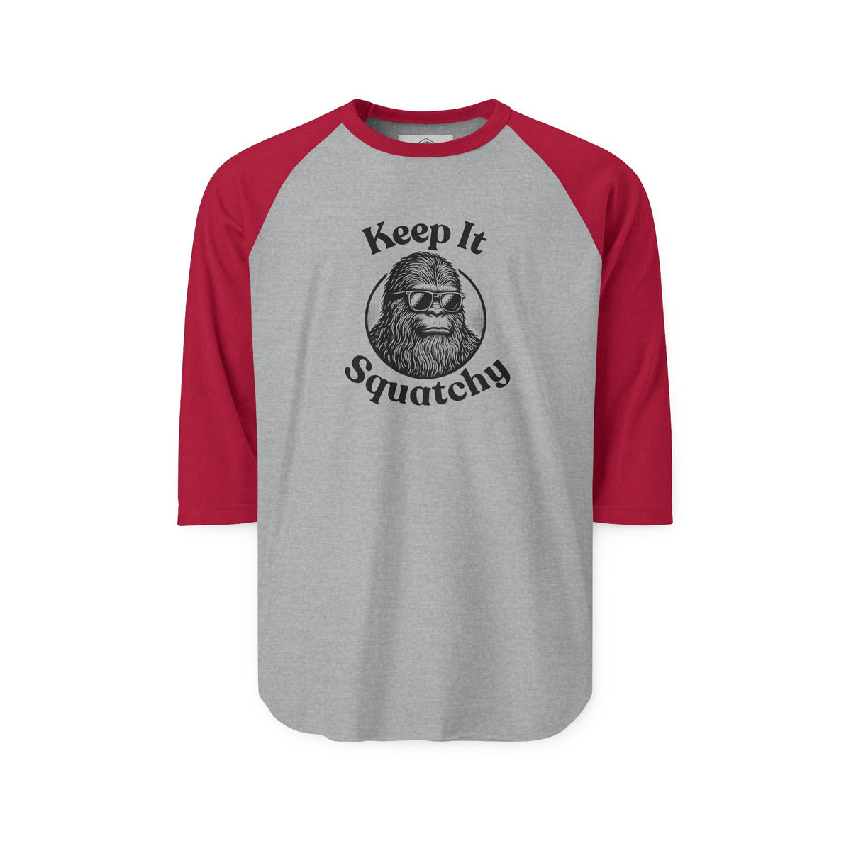 Keep It Squatchy Bigfoot Raglan Shirt