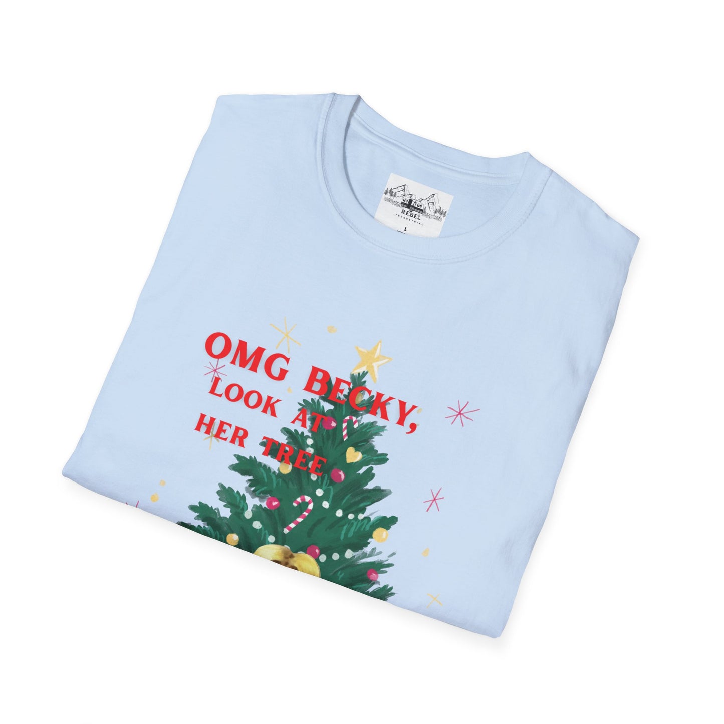 OMG Becky, Look at Her Tree - Vintage Holiday Rap Tee
