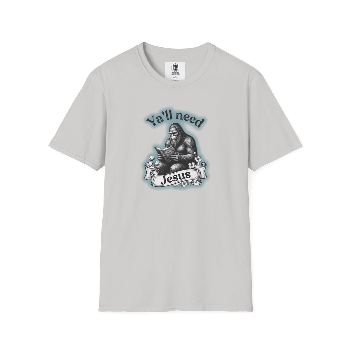 Y’all Need Jesus Bigfoot Unisex Softstyle T-Shirt