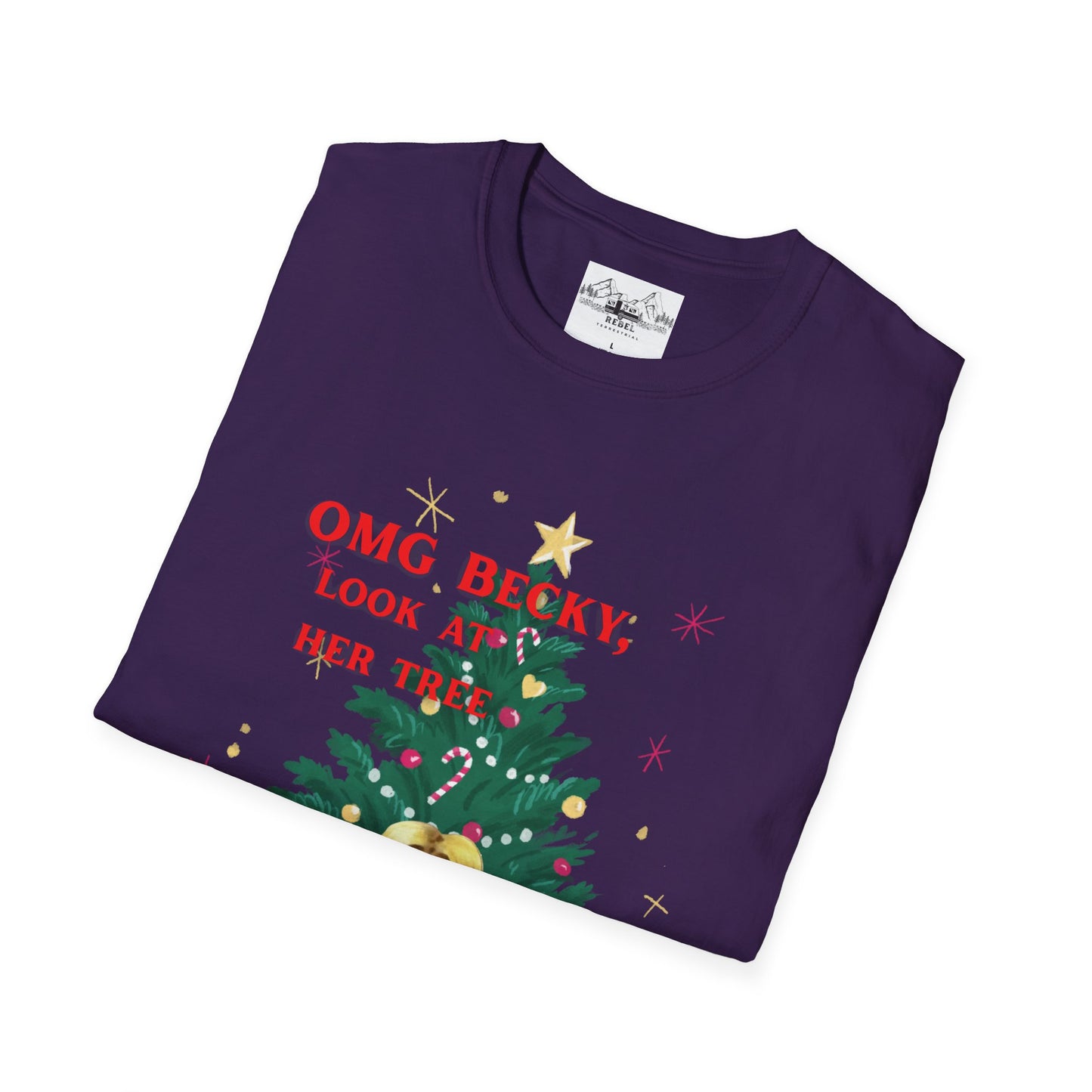 OMG Becky, Look at Her Tree - Vintage Holiday Rap Tee