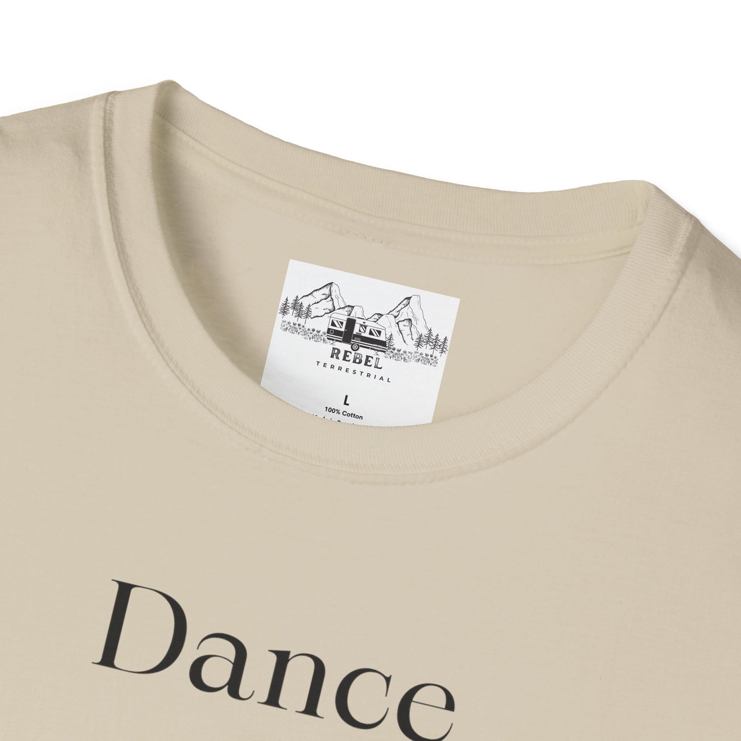 Dance Like Sasquatch Is Watching – Unisex Softstyle T-Shirt