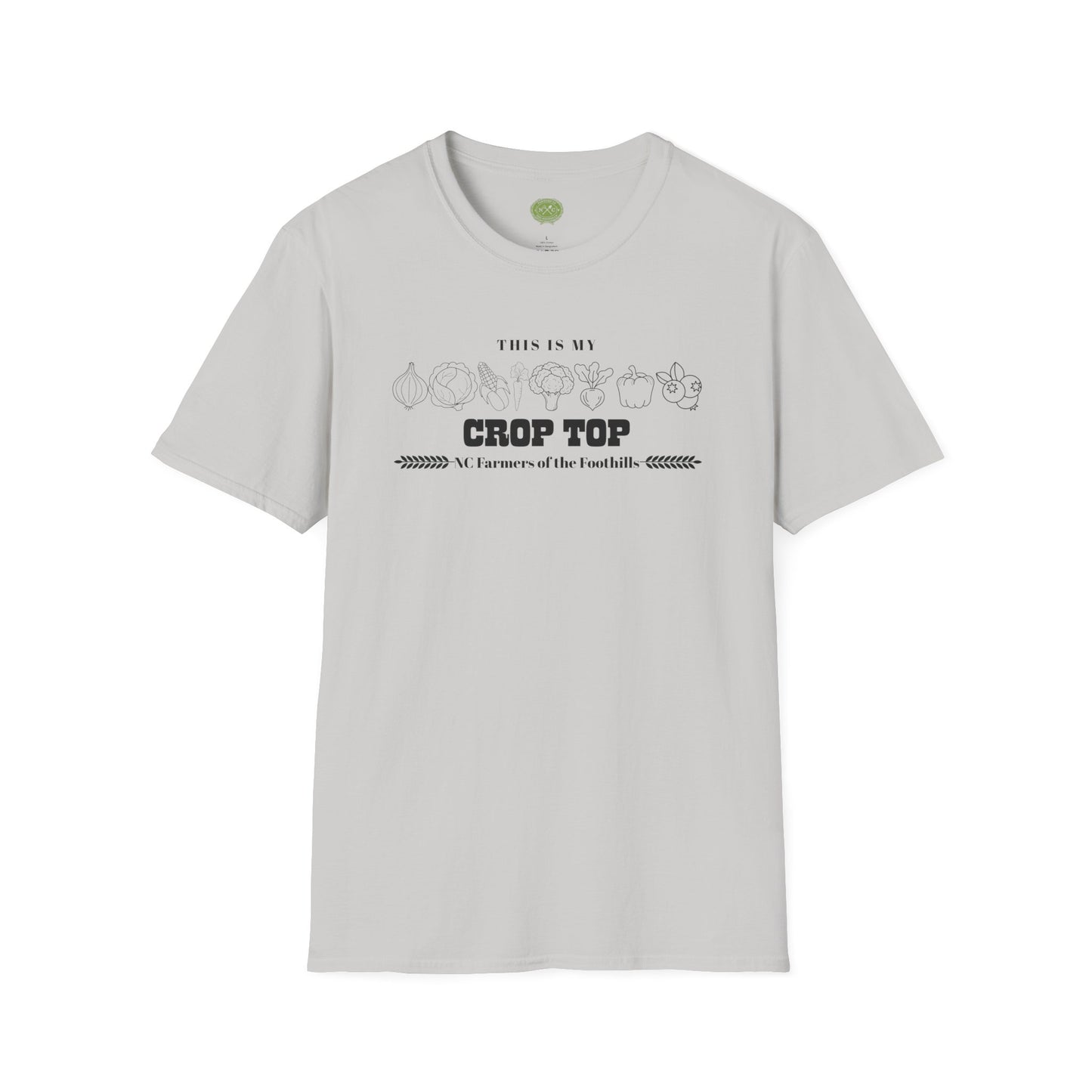 NC Farmers of the Foothills "This Is My Crop Top" Graphic T-Shirt