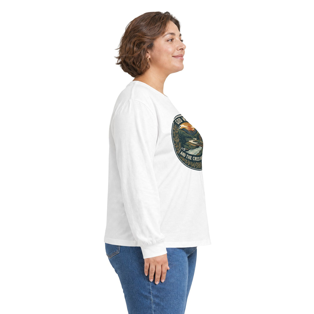 Creek Don't Rise Appalachian Motto Long Sleeve Tee