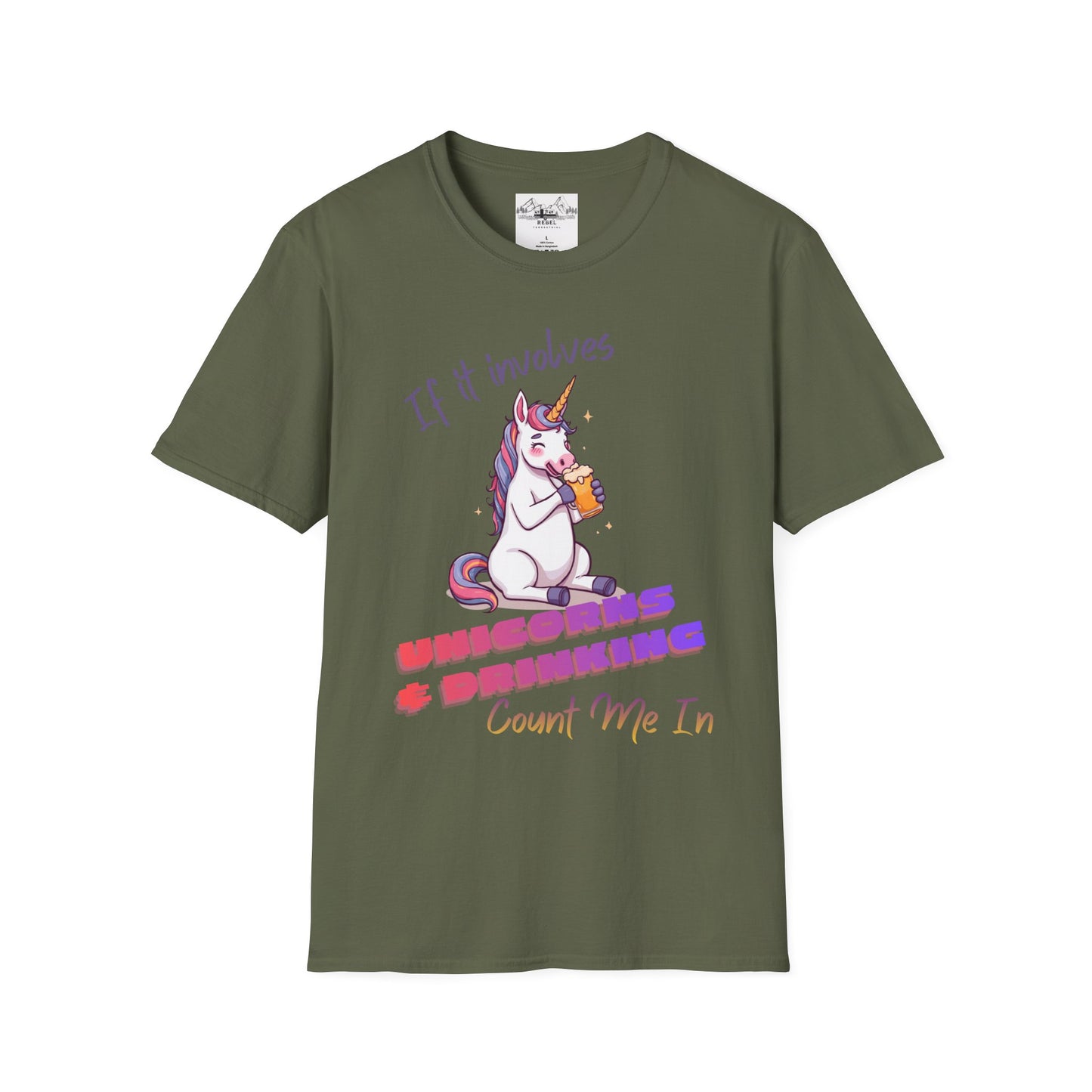 Unicorns & Drinking Graphic Tee
