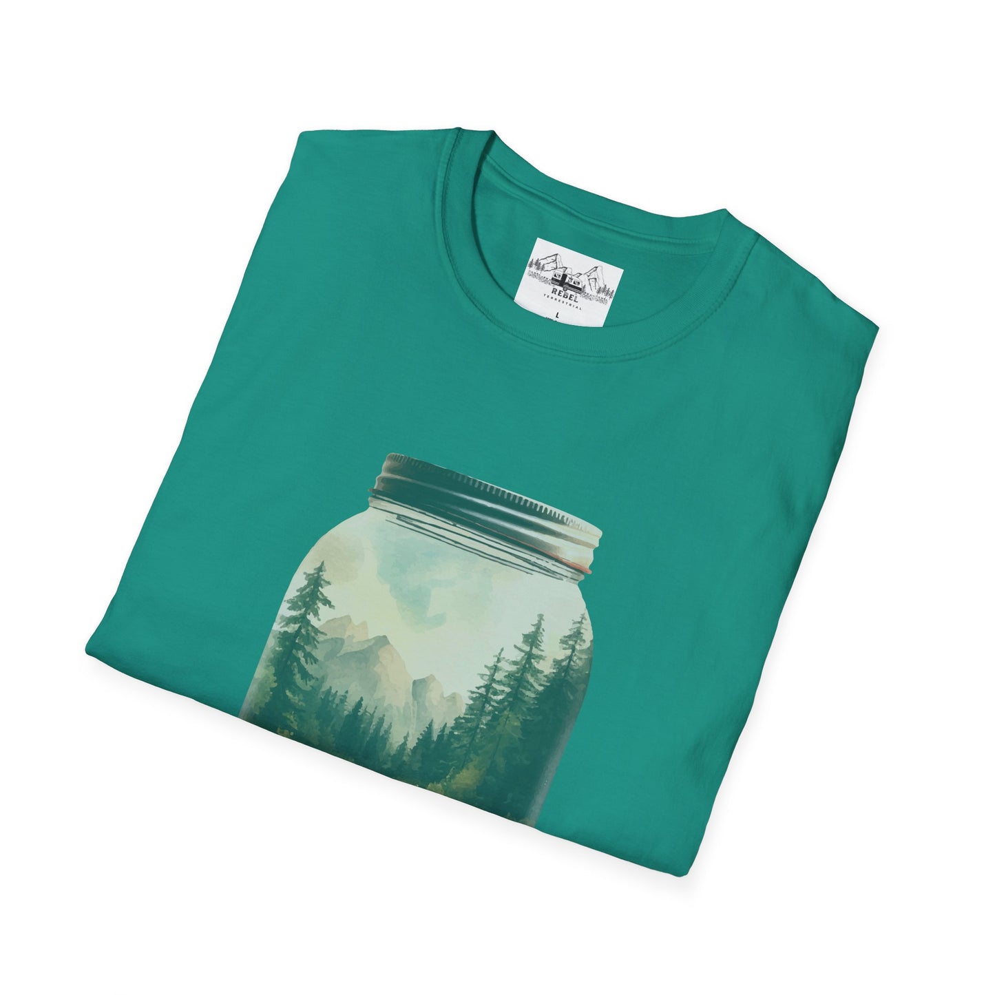 God Willing, and the Creek Don't Rise - Unisex Softstyle T-Shirt