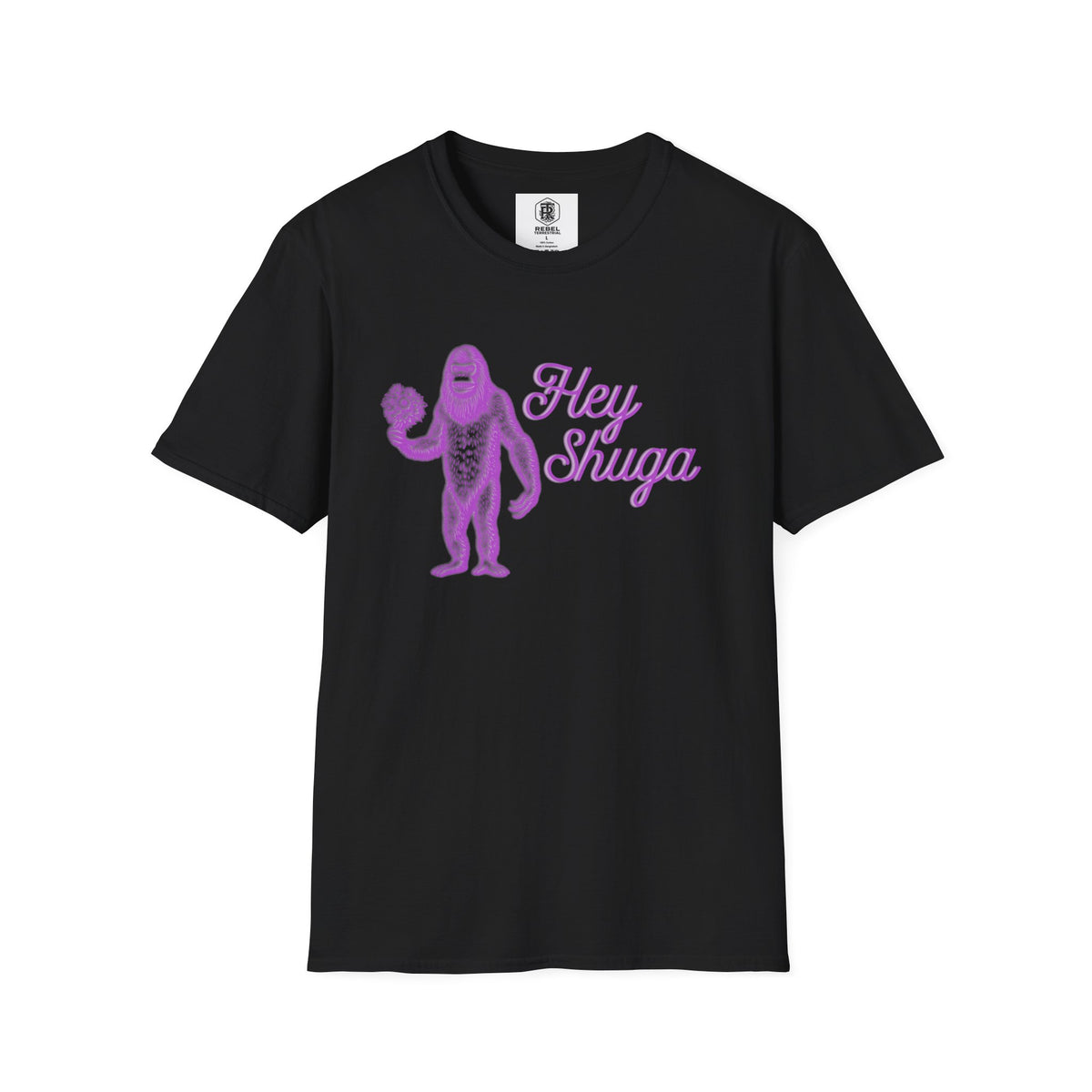 Hey Shuga Bigfoot Unisex Softstyle T-Shirt