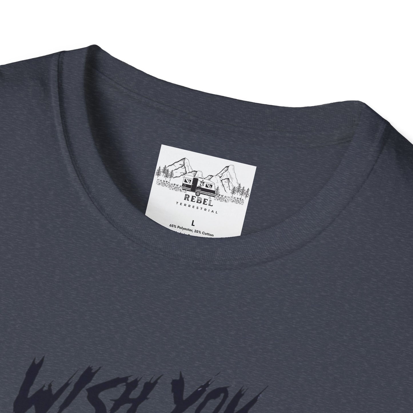 Wish You Were Beer – Funny Skeleton Drinking Tee