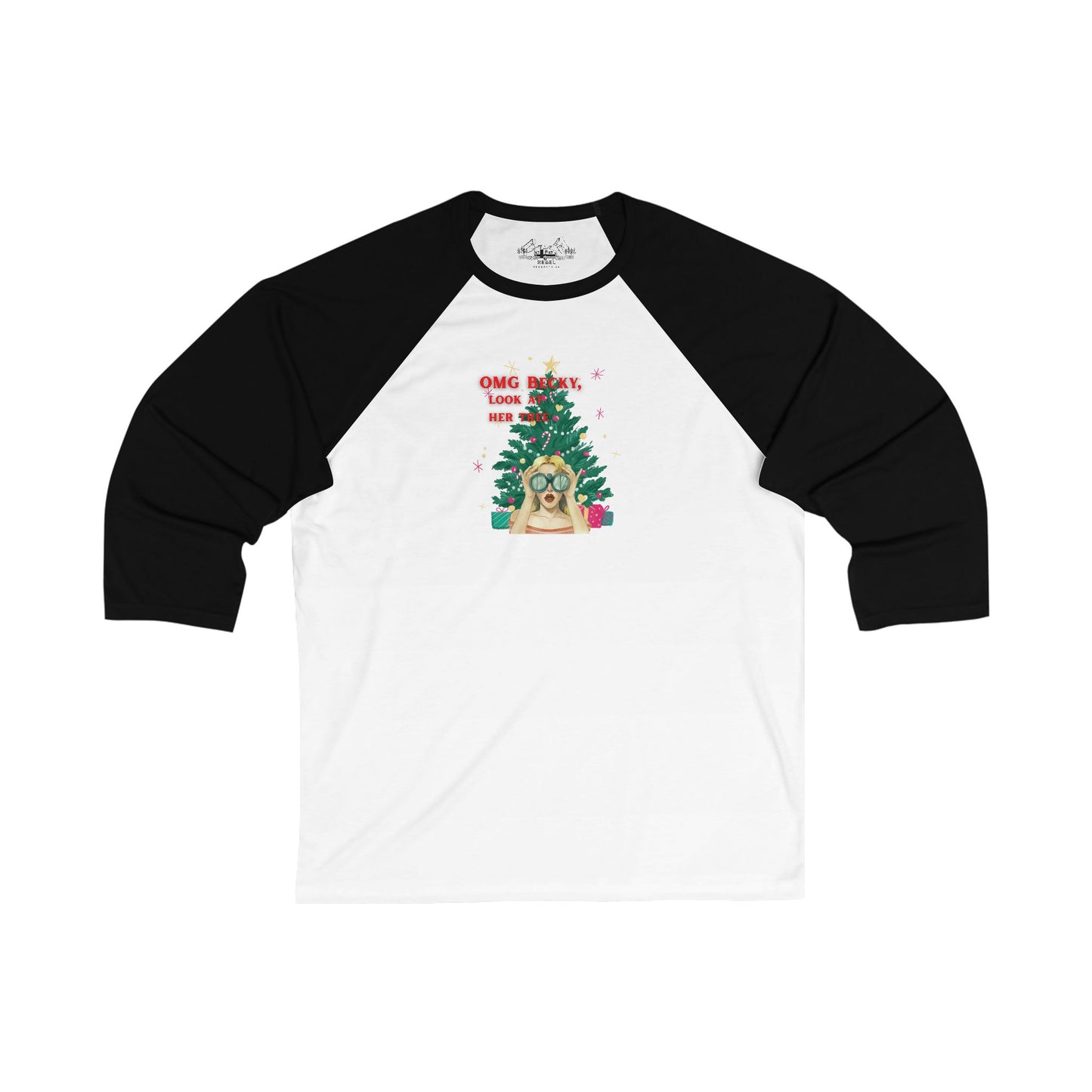 OMG Becky, Look at Her Tree - Nostalgic Raglan Baseball Tee