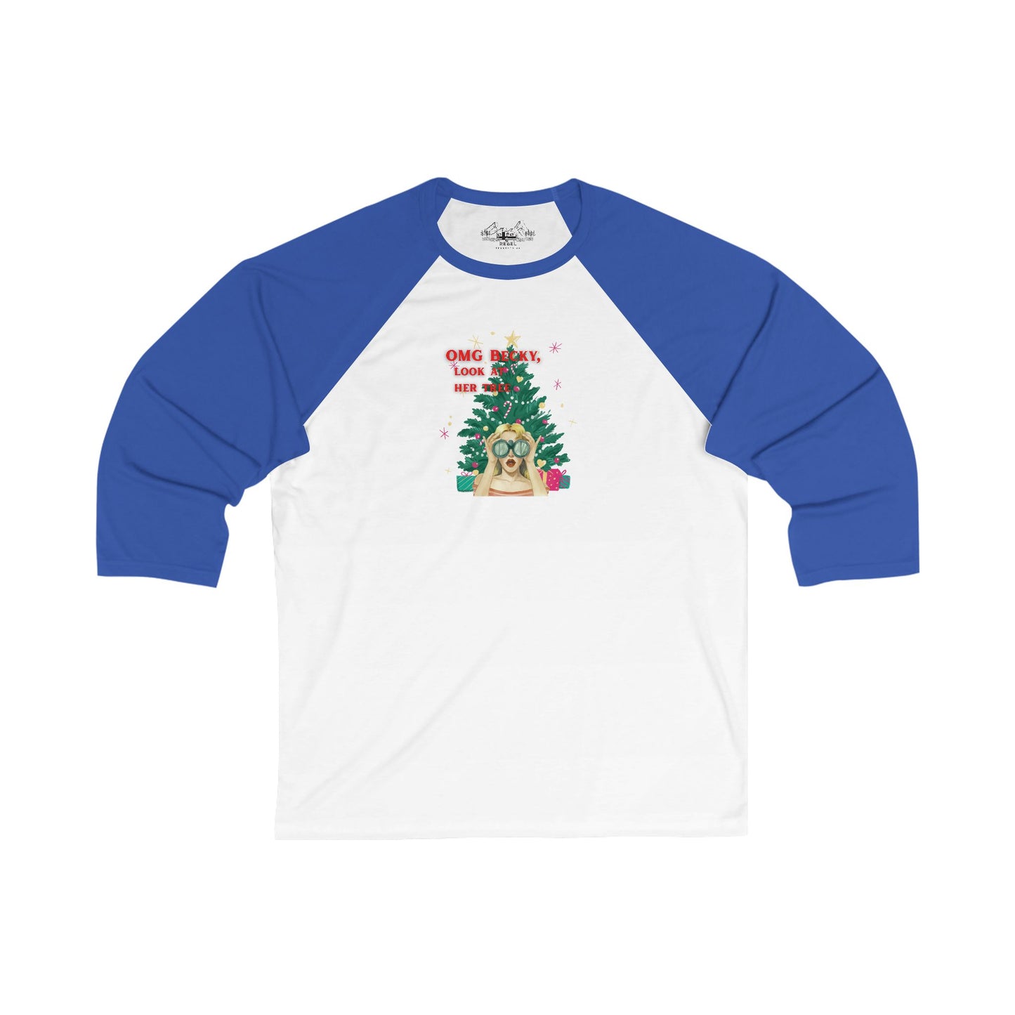 OMG Becky, Look at Her Tree - Nostalgic Raglan Baseball Tee