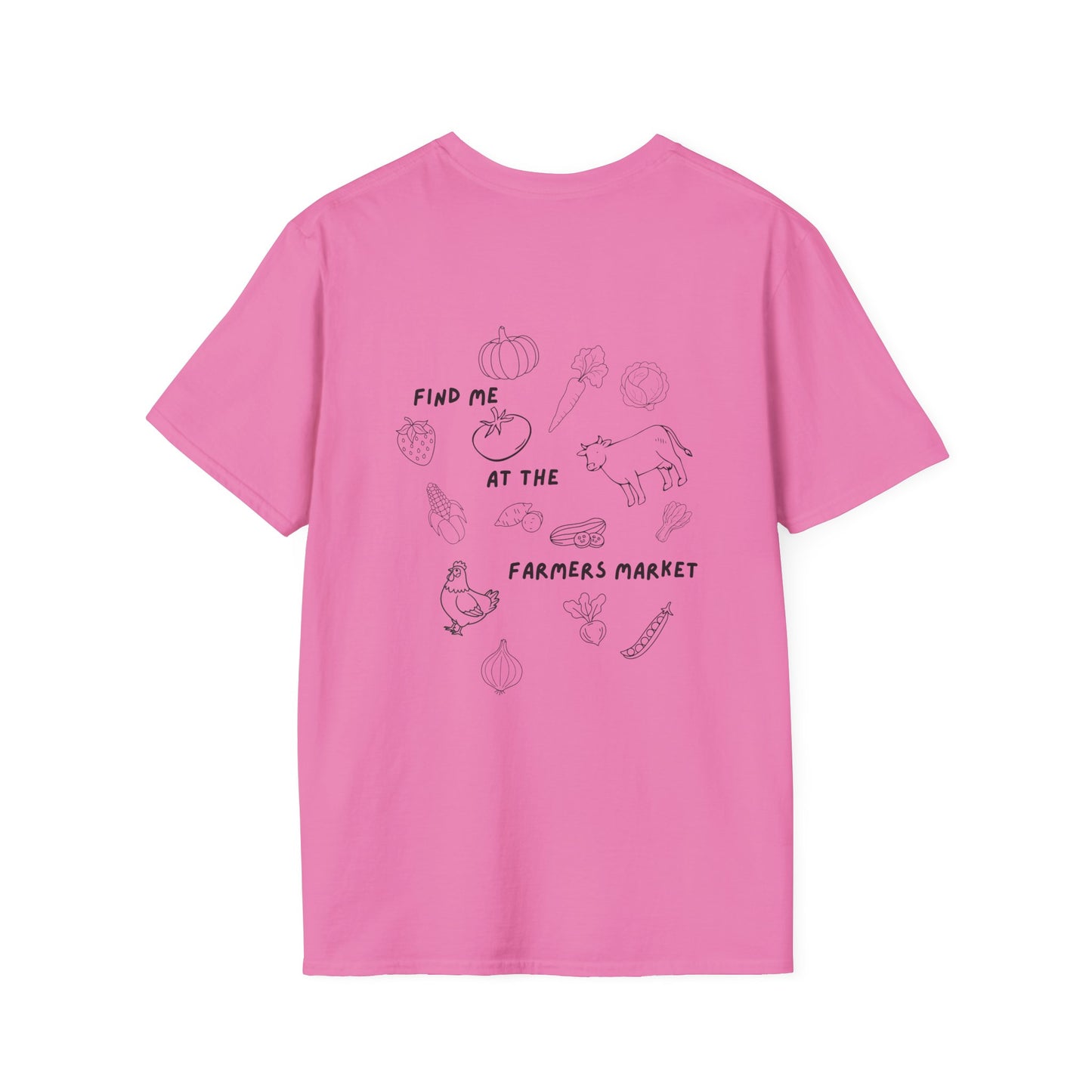 NC Farmers of the Foothills "Find Me at the Farmers Market" Graphic T-Shirt