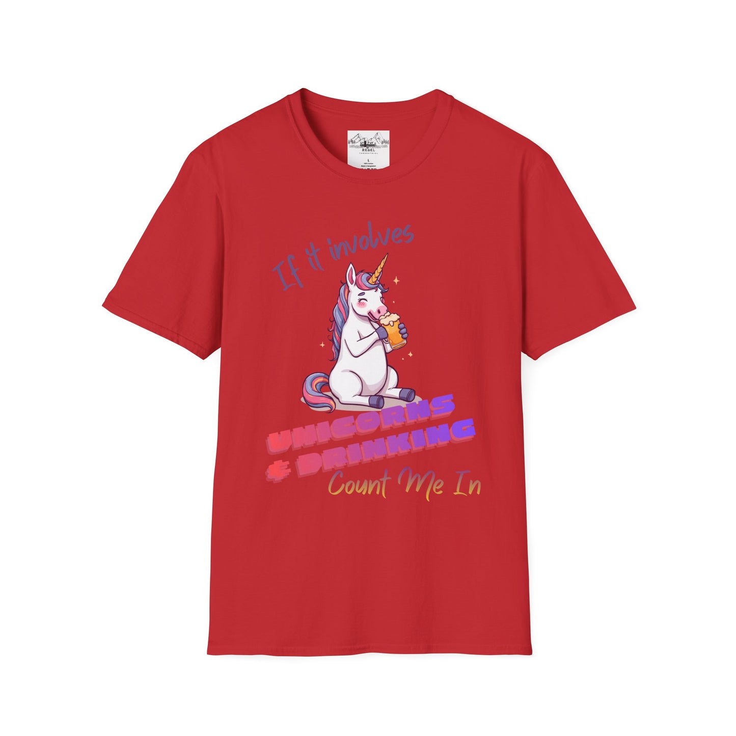 Unicorns & Drinking Graphic Tee