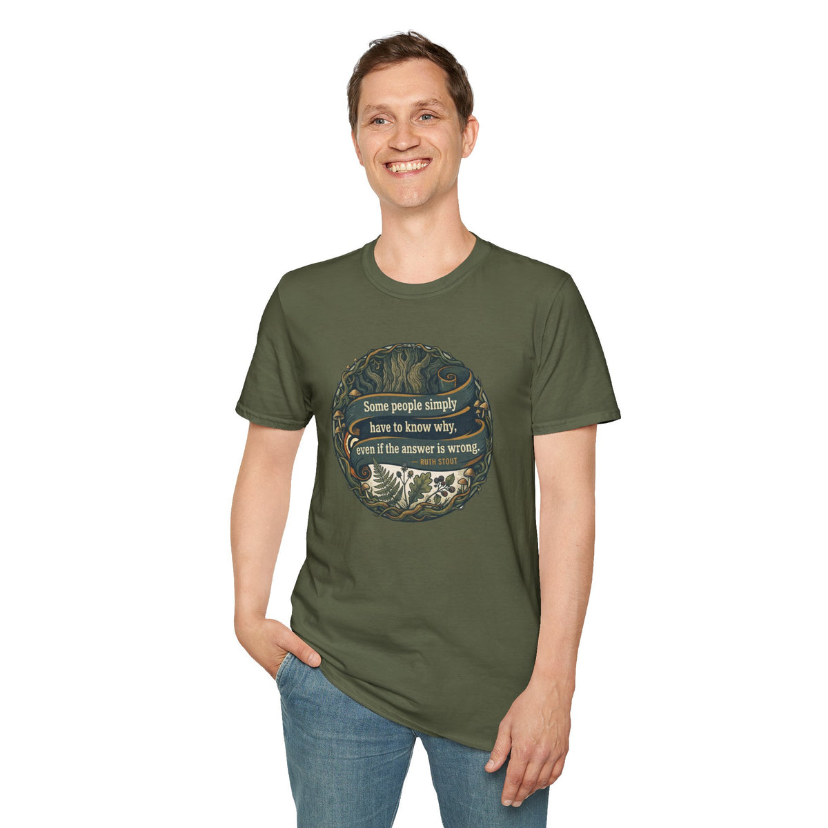 Ruth Stout Quote – Unisex T-Shirt