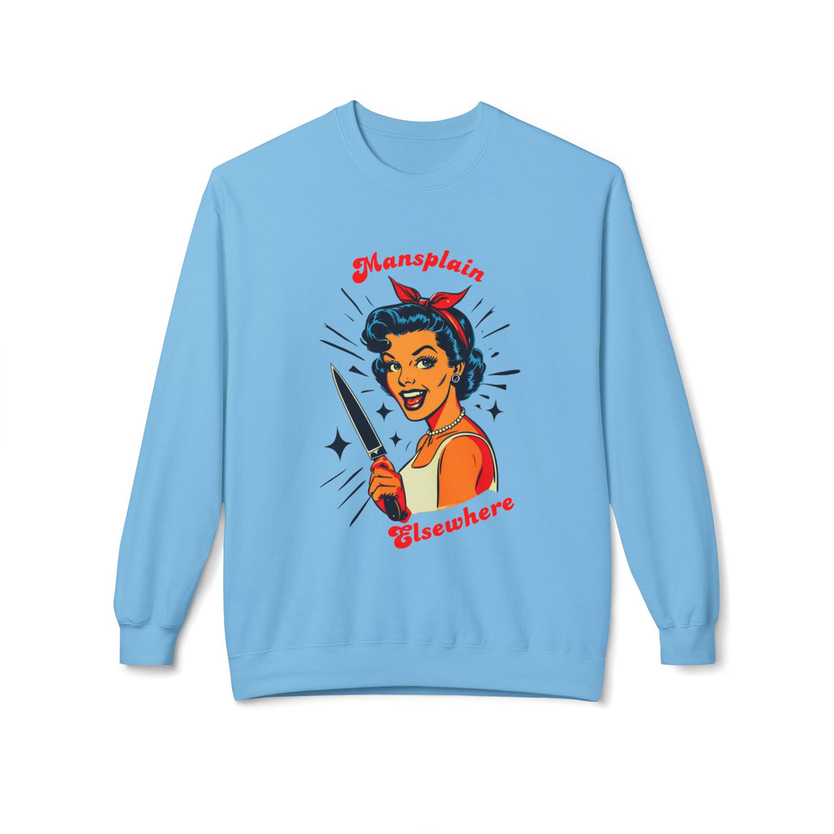Mansplain Elsewhere Crewneck Sweatshirt
