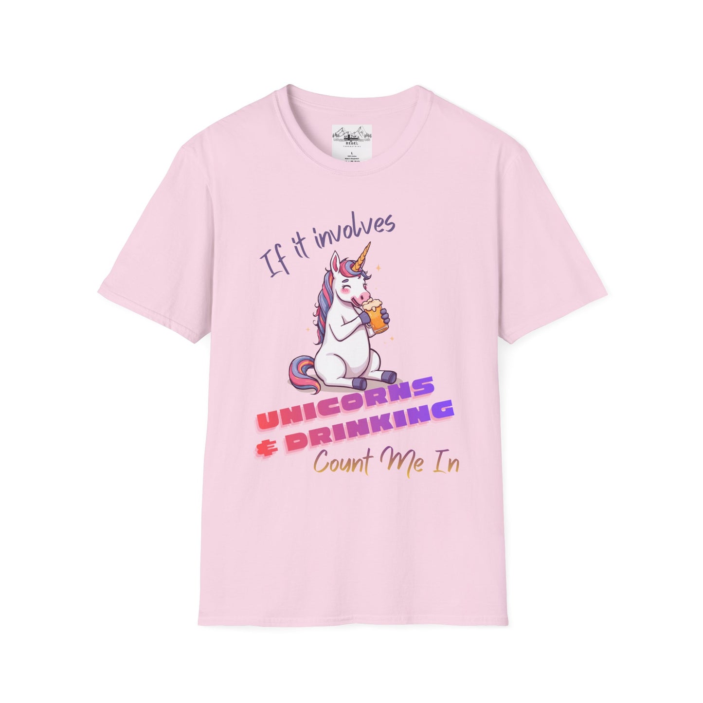 Unicorns & Drinking Graphic Tee