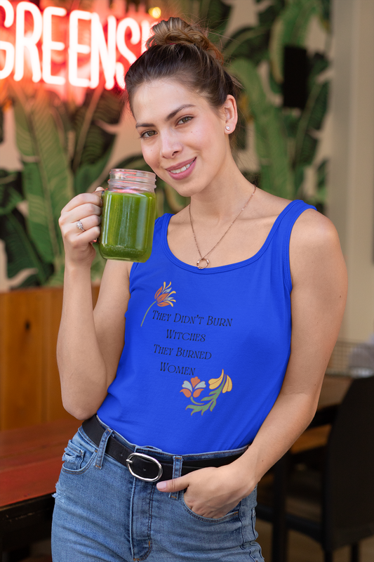 They Didn't Burn Witches – Unisex Jersey Tank