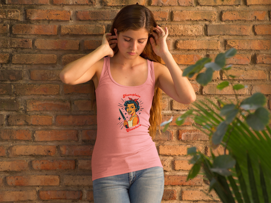 Mansplain Elsewhere – Women’s Racerback Tank