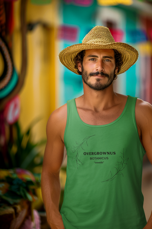 Overgrownus; Botanicus: Weeds – Unisex Tank Top