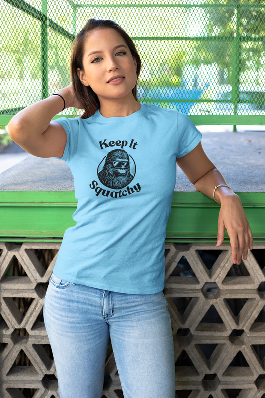 Keep It Squatchy Bigfoot T-Shirt – Unisex Softstyle Tee