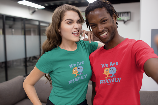 We Are Framily T-Shirt – For the Ones Who Feel Like Home