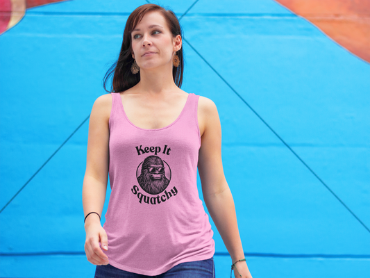 Keep It Squatchy | Women’s Racerback Tank Top