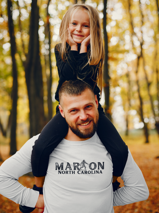 Marion NC Bigfoot Long Sleeve Tee – Celebrate the Legend