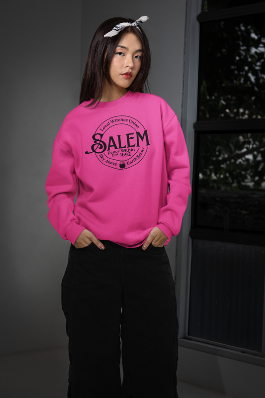 Salem Local Witches Union Midweight Fleece Sweatshirt