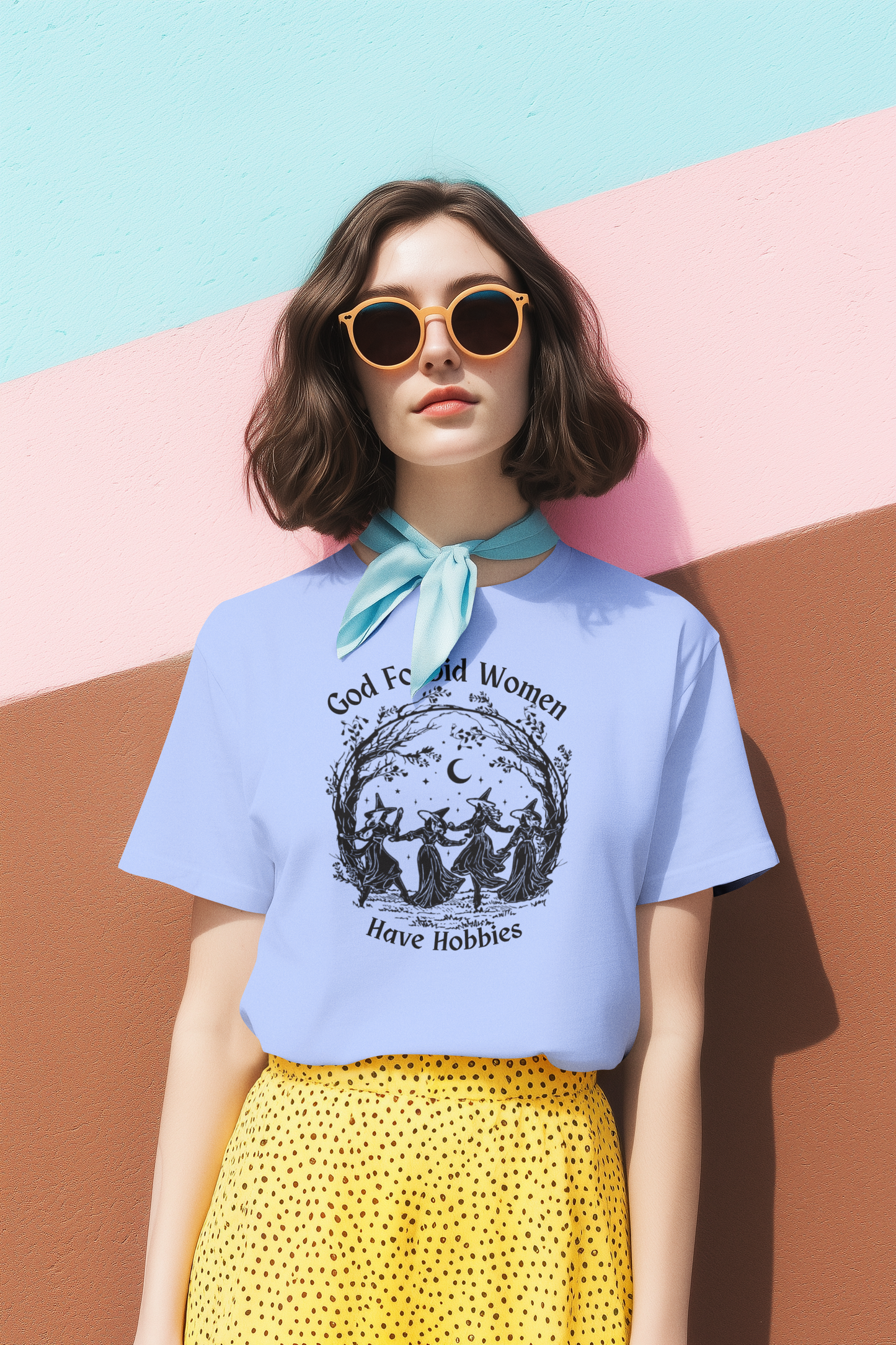"God Forbid, Women Have Hobbies" Unisex Softstyle T-Shirt