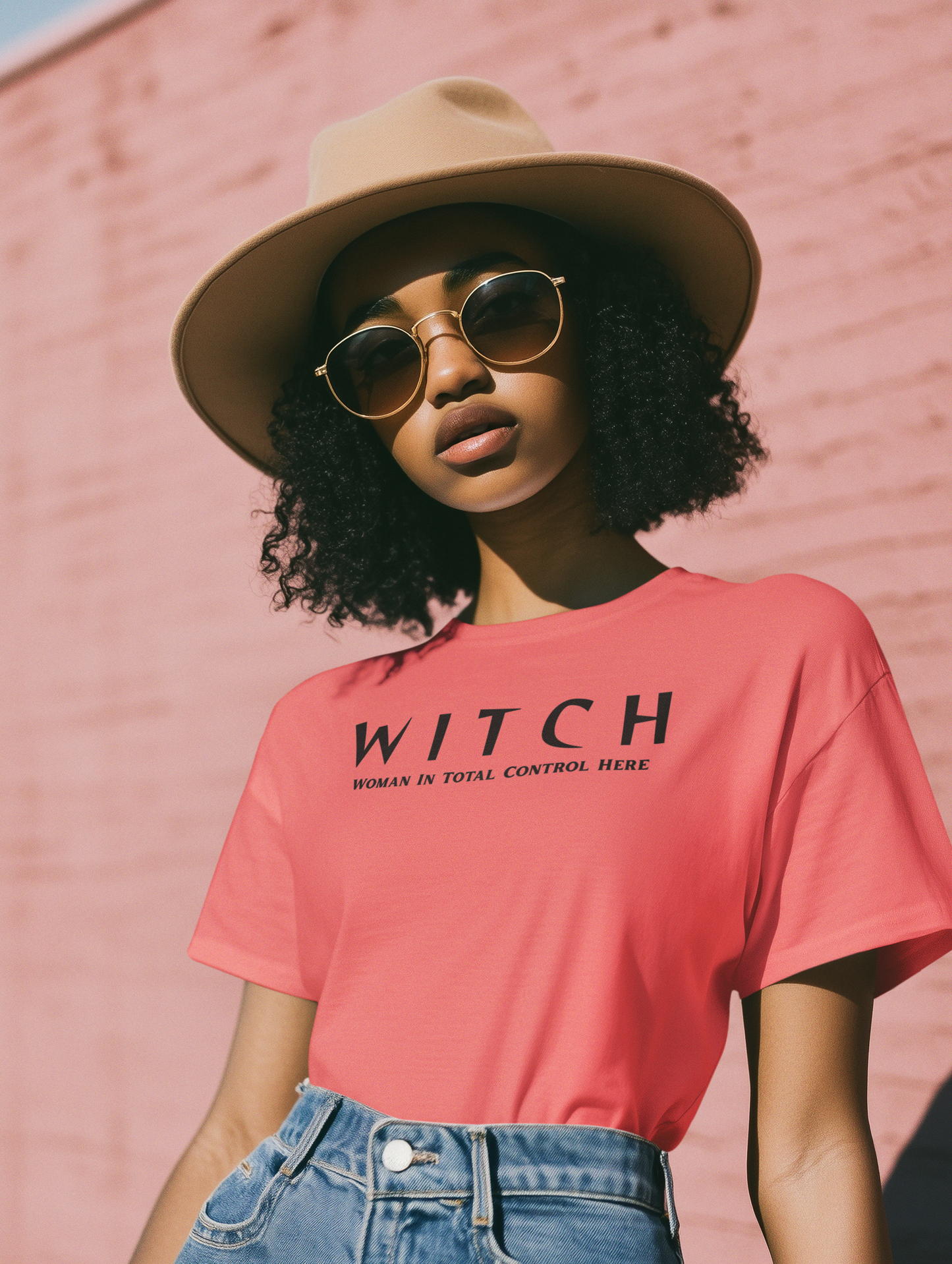 WITCH - Woman In Total Control Here T-Shirt