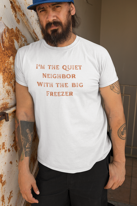 The Quiet Neighbor T-Shirt - Unisex Softstyle Tee