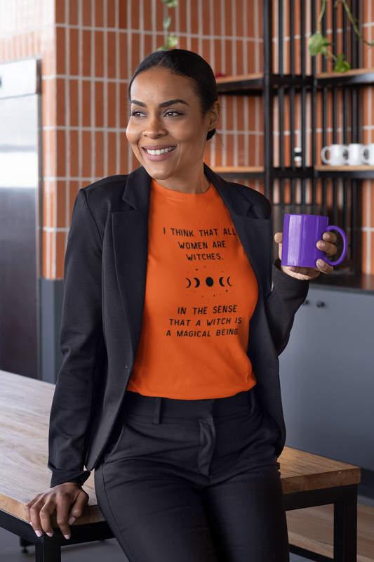 I Believe All Women Are Witches T-Shirt - Phases of the Moon