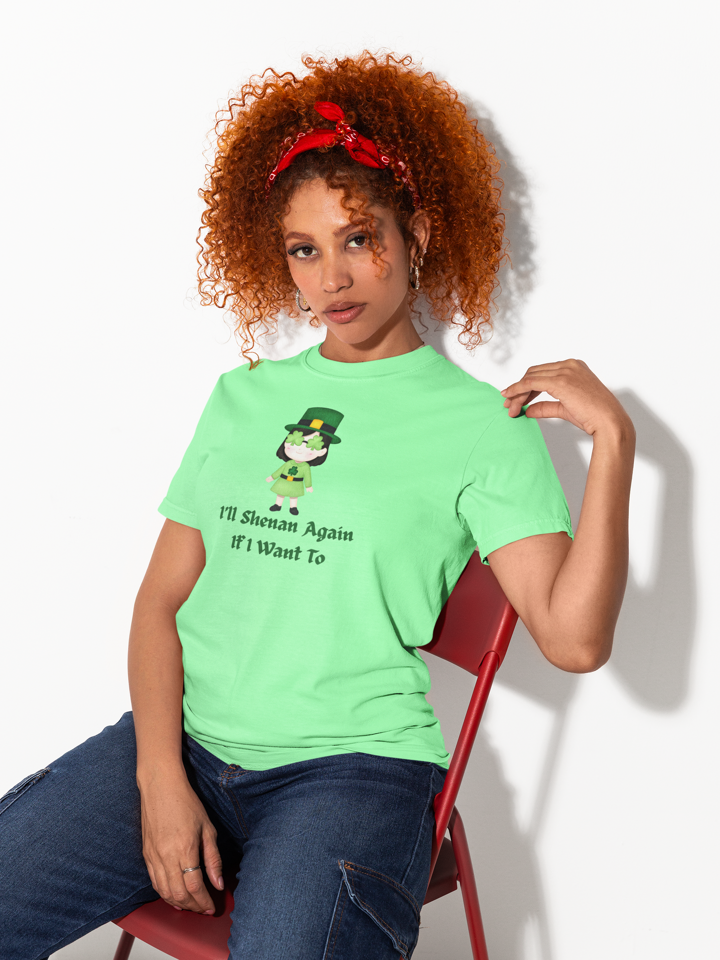 "I'll Shenan Again" St. Patrick's Day Crew Neck Tee