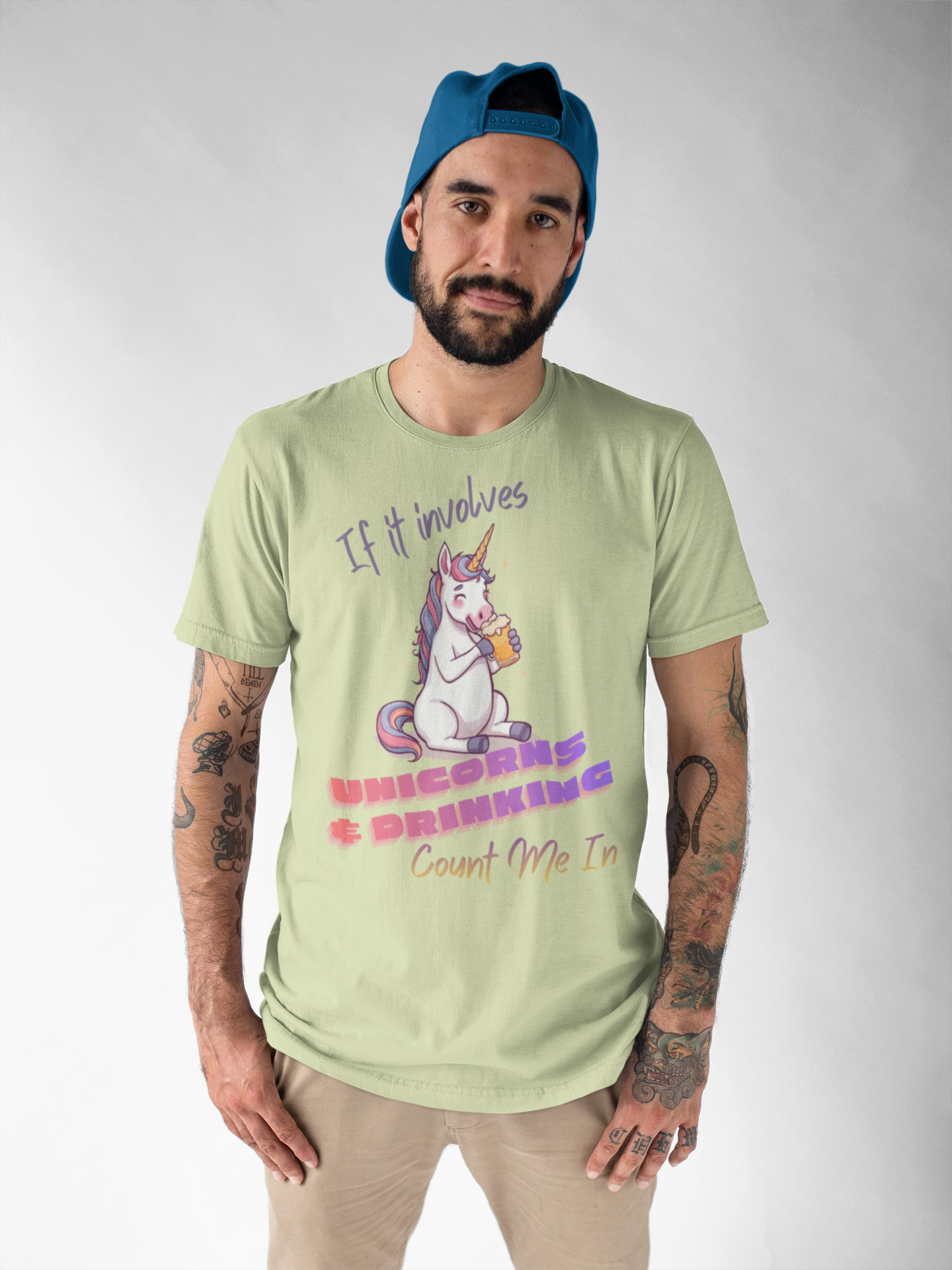 Unicorns & Drinking Graphic Tee