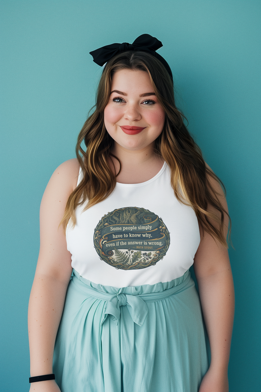 Ruth Stout Quote – Unisex Jersey Tank