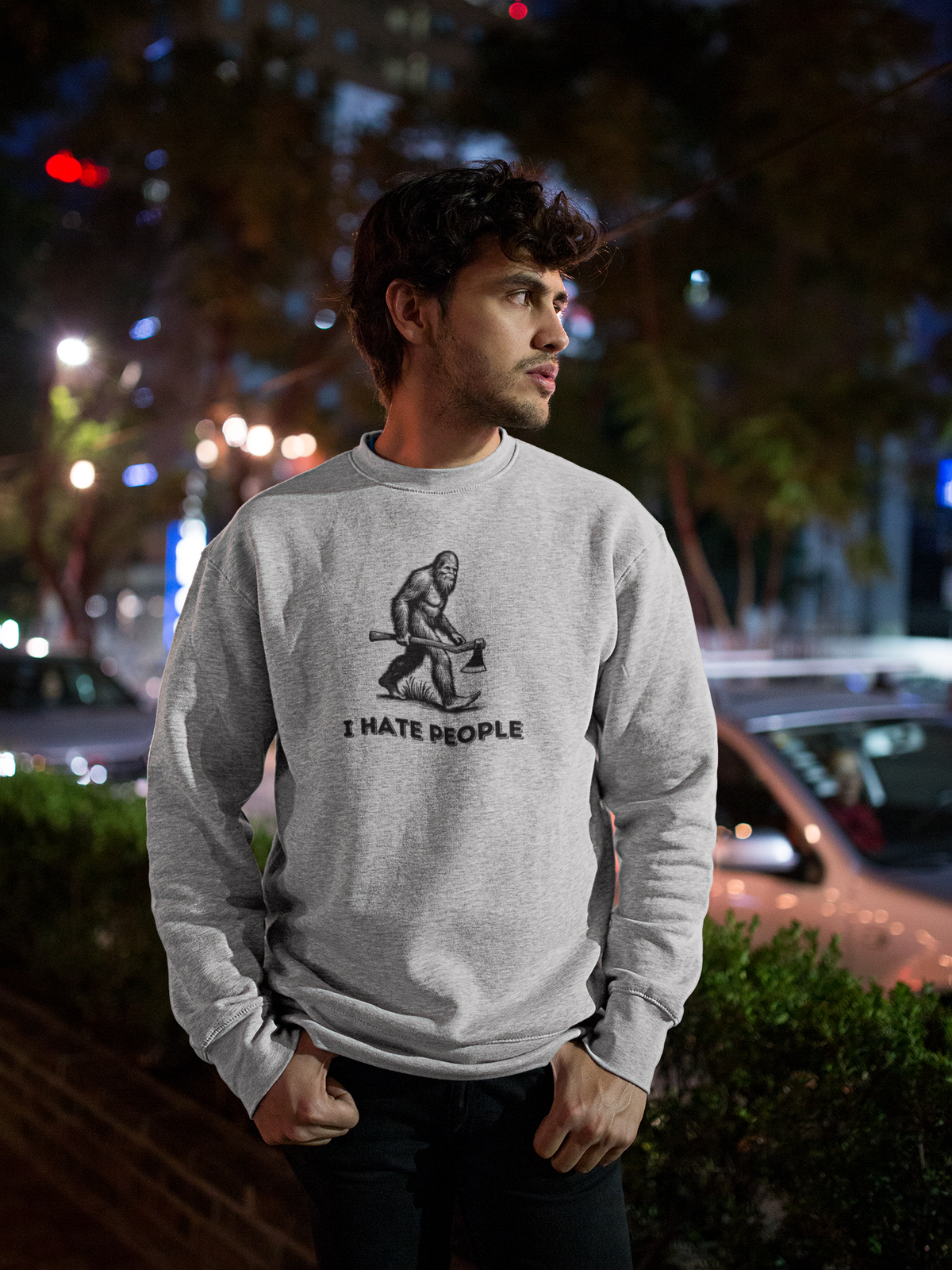 I Hate People – Crewneck Sweatshirt