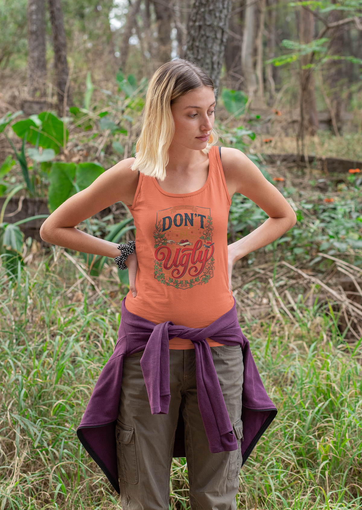 Don’t Be Ugly Southern Saying Unisex Tank Top