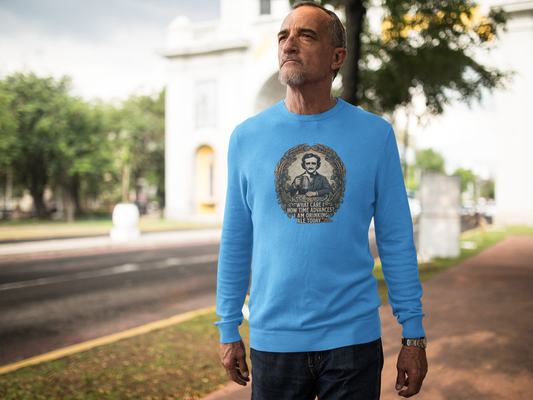 I Am Drinking Ale Today Edgar Allan Poe Long Sleeve Shirt
