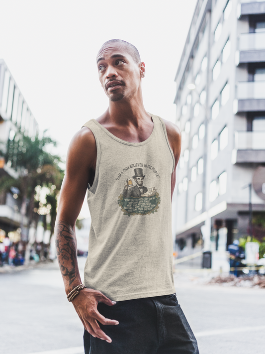 I Am a Firm Believer in the Power of People LincolnTank Top