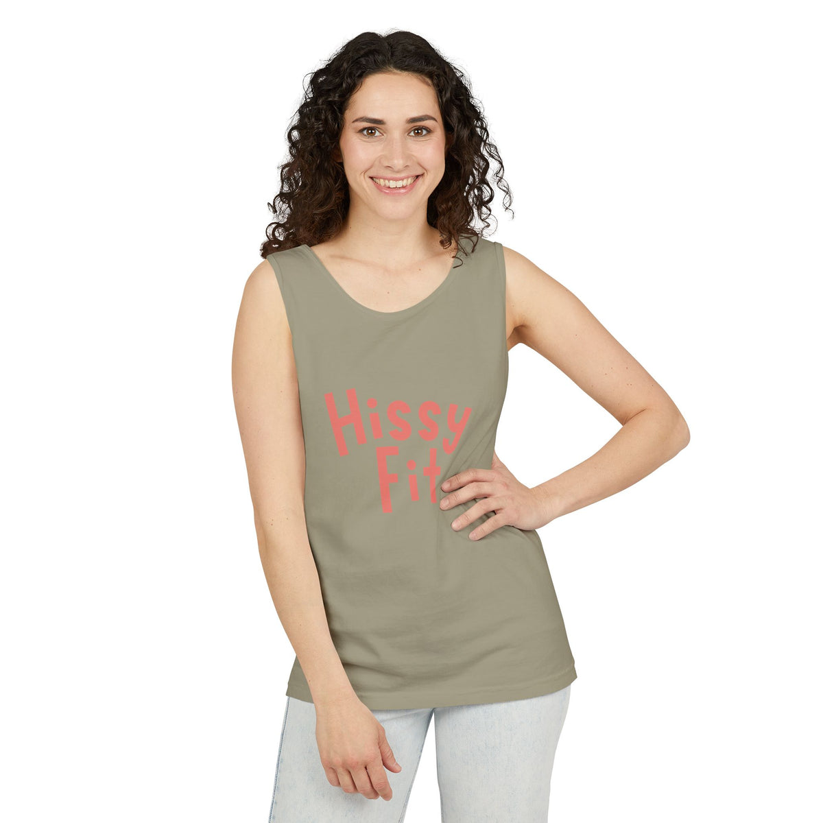 Hissy Fit Graphic Tank Top – Funny Southern Saying