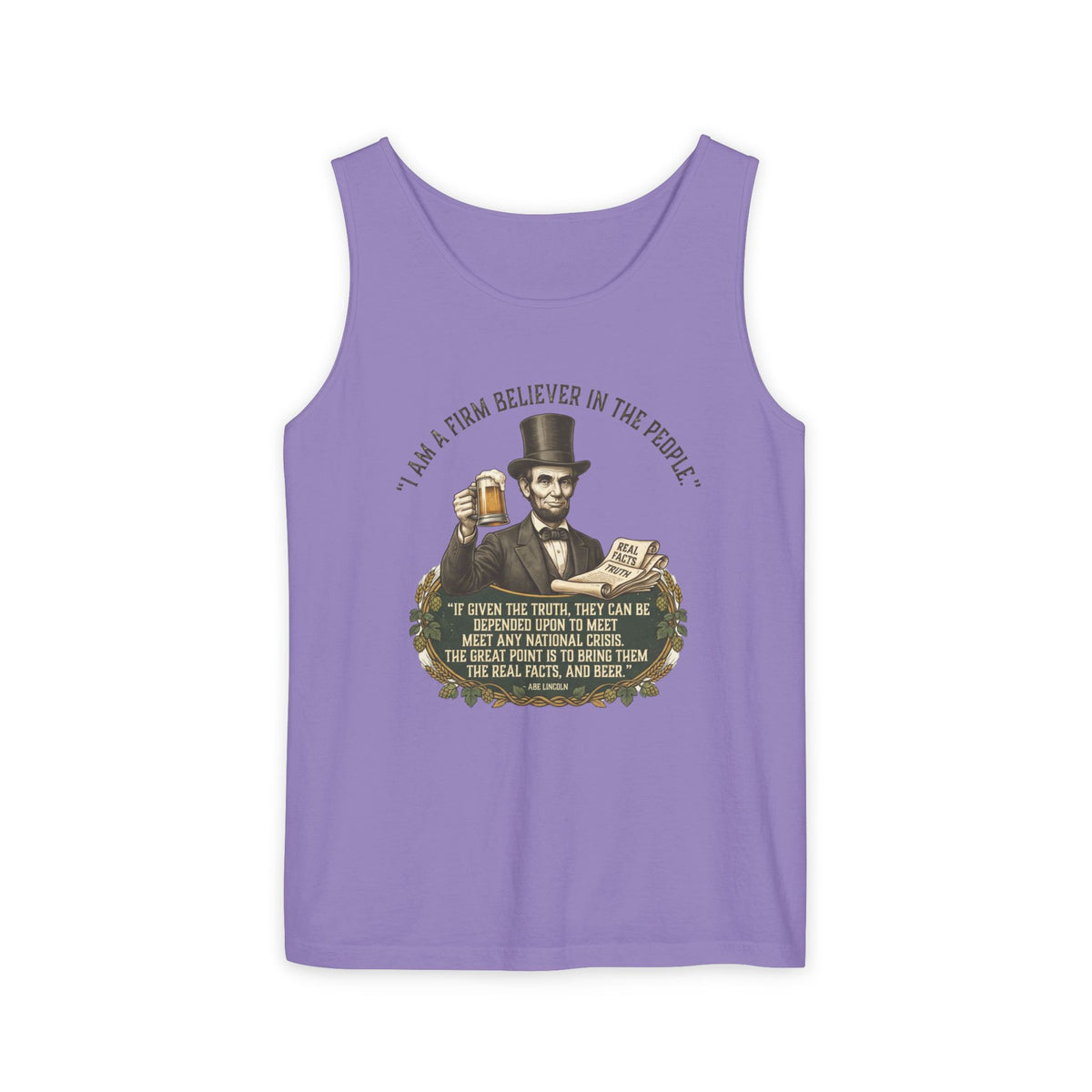 I Am a Firm Believer in the Power of People LincolnTank Top