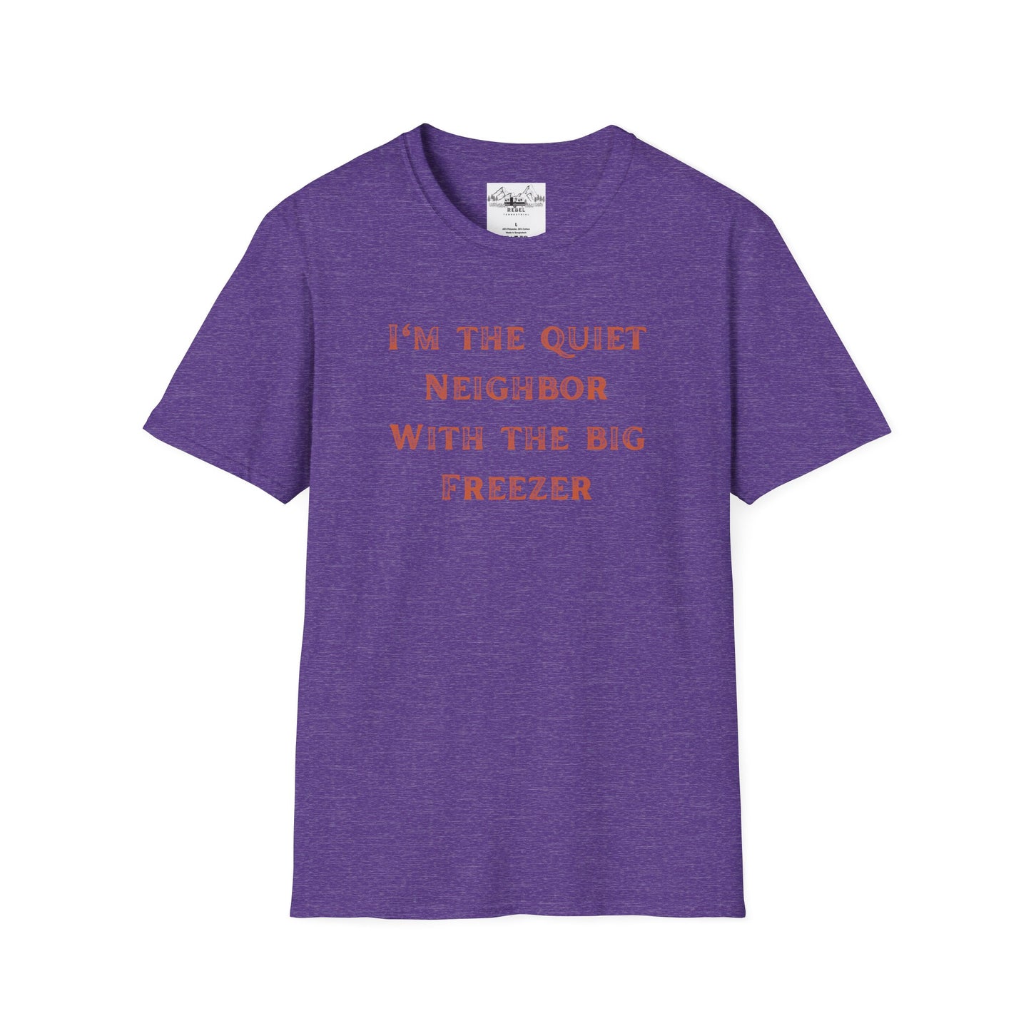 The Quiet Neighbor T-Shirt - Unisex Softstyle Tee