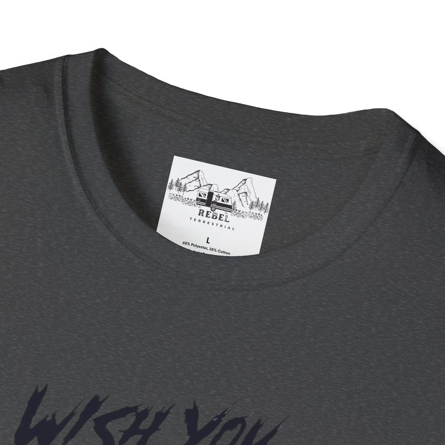 Wish You Were Beer – Funny Skeleton Drinking Tee
