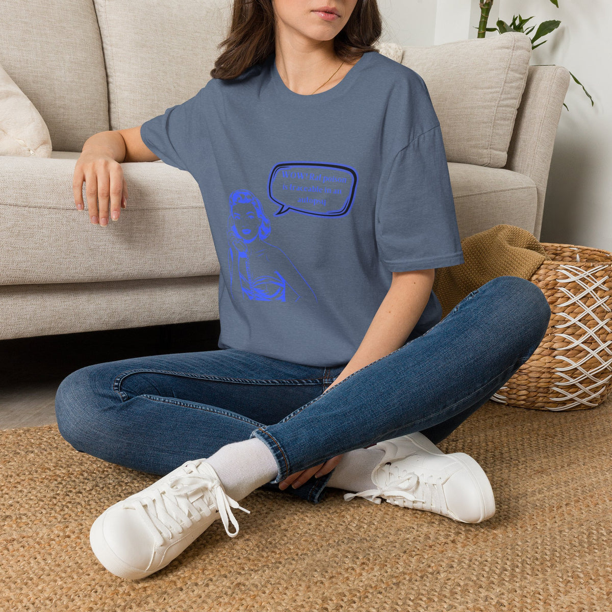 WOW!  Rat poison is traceable in an Autopsy – Vintage Dark Humor T-Shirt