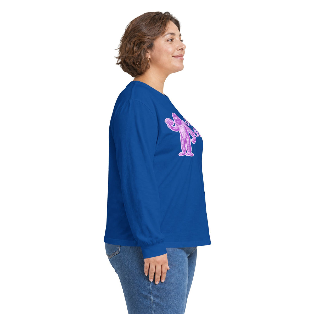 Hey Shuga Bigfoot Unisex Long Sleeve Tee