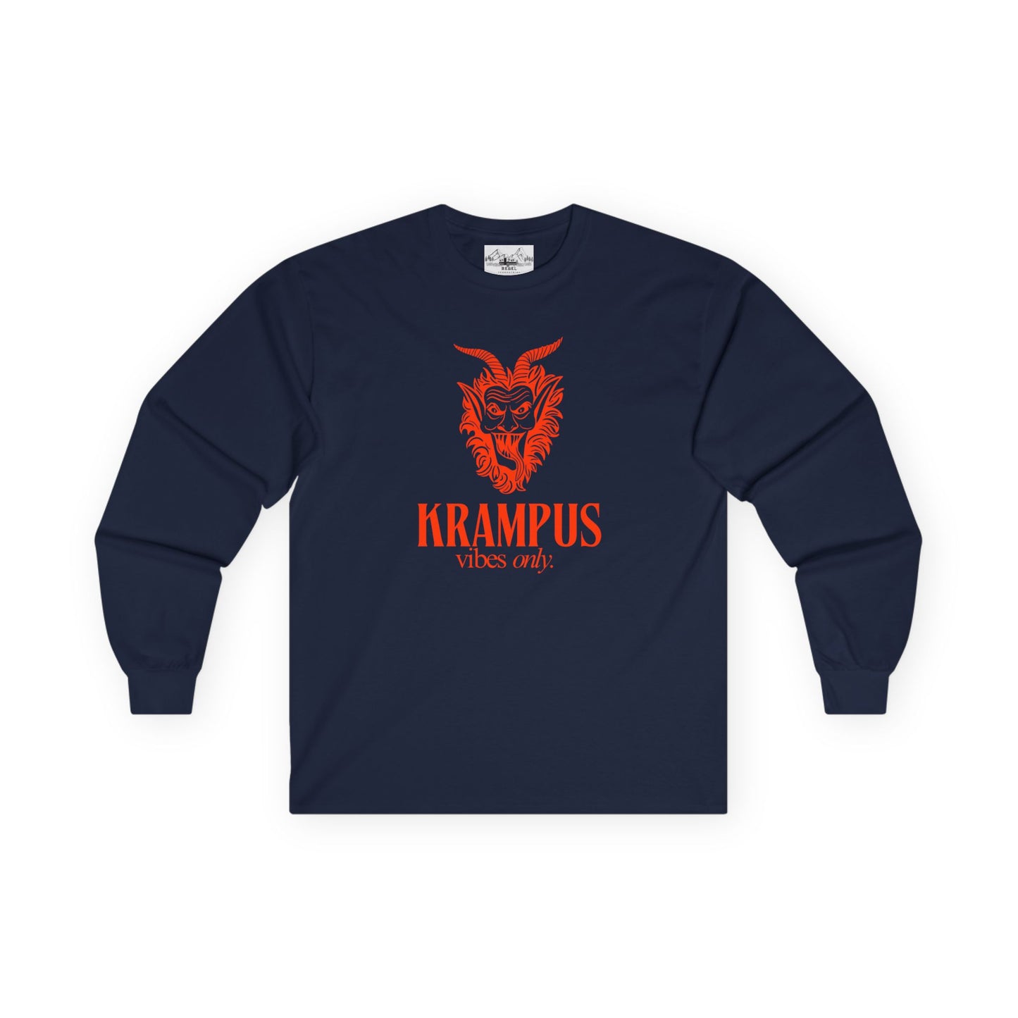 KRAMPUS Vibes Only Vintage Long-Sleeve Tee